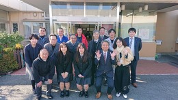 華の浦学園 クリスマスケーキプレゼント