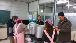 勝間ふれいあい食堂での様子