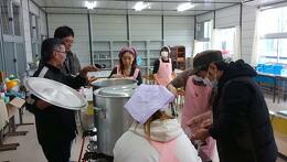 勝間ふれいあい食堂での様子