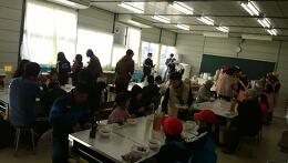 勝間ふれいあい食堂での様子